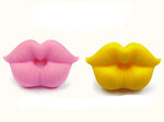 3PCS Soft Silicone Cute Pacifier Design with Kiss Lip, Great for Infant and NewBorn